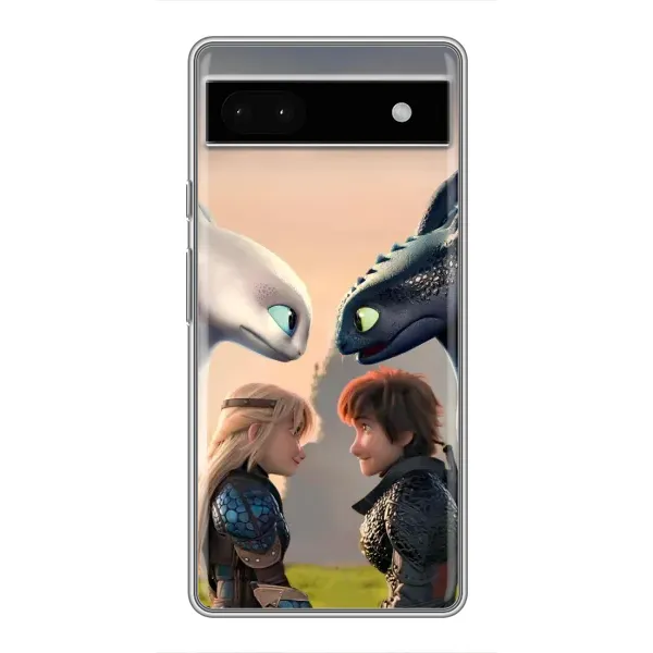 Чохол з принтом «Гикавка і Астрід» для Google Pixel 6a Чохол з принтом «Гикавка і Астрід» для Google Pixel 6a