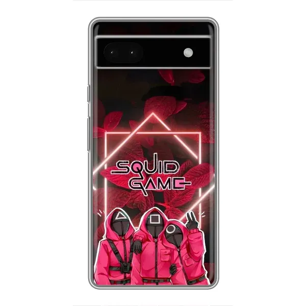 Чехол с принтом «Охранники Игра кальмара» для Google Pixel 6a