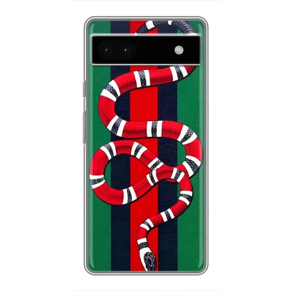 Чохол з принтом «Gucci змія» для Google Pixel 6a