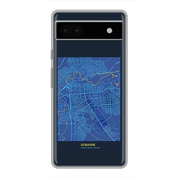 Чехол с принтом «Гуганск» для Google Pixel 6a