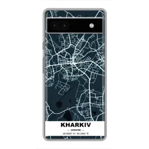 Чехол с принтом «Харьков» для Google Pixel 6a
