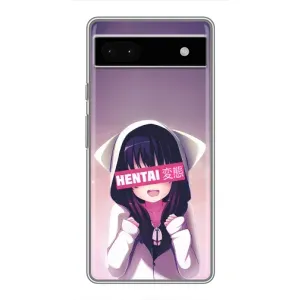 Чехлы Персонажи Аниме Наруто для Google Pixel 6a (AlphaPrint) (Hentai chan)