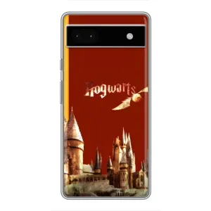 Чехлы с Гарри Поттером для Google Pixel 6a (AlphaPrint) (Hogwarts)