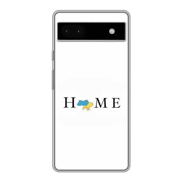 Чехол с принтом «Home» для Google Pixel 6a