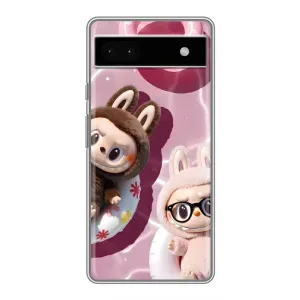 Чехол с Лабубу на Google Pixel 6a (Игрушка Лабубу)