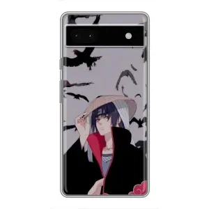 Анимешный чехол для Google Pixel 6a (Итачи Itachi)