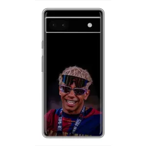 Чехол с футболистом Ламин Ямаль Google Pixel 6a (Yamal)