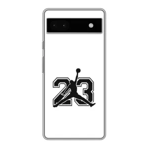 Чехлы для Google Pixel 6a - с картинкой JORDAN (AlphaPrint) (Jordan 23)