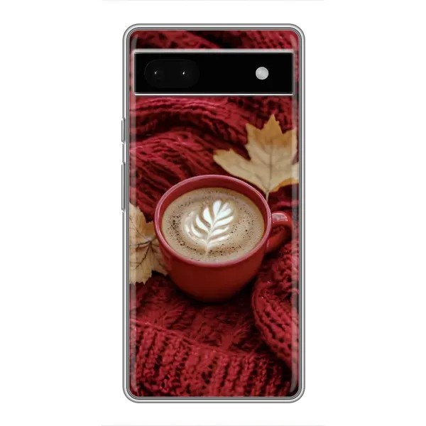 Чехол с принтом «Кофе на пледе» для Google Pixel 6a