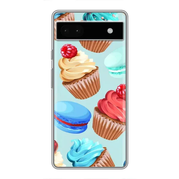 Чохол з принтом «Кексики» для Google Pixel 6a Чохол з принтом «Кексики» для Google Pixel 6a