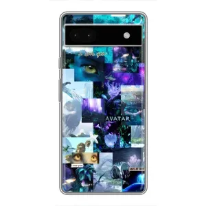 Чехлы с фильма АВАТАР для Google Pixel 6a (AlphaPrint) (коллаж Аватар)