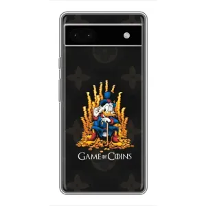 Чехлы для Google Pixel 6a - Скрудж МакДак Louis Vuitton (PREMIUMPrint) (Король денег)