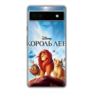 Чехол Король лев на Гугл Пиксель 6а (Постер Король Лев)
