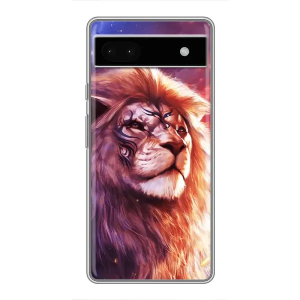 Чохол з принтом «Красочний Лев» для Google Pixel 6a Чохол з принтом «Красочний Лев» для Google Pixel 6a