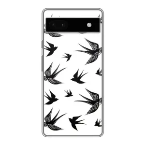 Чохол з пташками на Google Pixel 6a (VPrint)