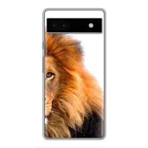 Чехлы с картинками животных Google Pixel 6a (Лев грива)