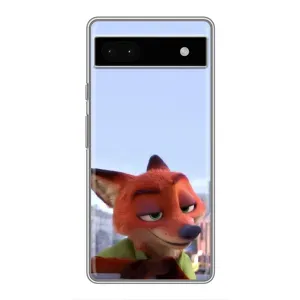 Чехол с принтом «Лис Ник» для Google Pixel 6a