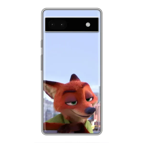 Чехол с принтом «Лис Ник» для Google Pixel 6a Чехол с принтом «Лис Ник» для Google Pixel 6a