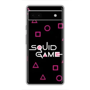 Чехол с принтом «Паттерн Игра кальмара» для Google Pixel 6a