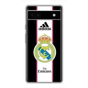 Чехол для Google Pixel 6a с принтом Реал Мадрид (Лого Real Madrid)