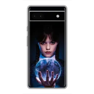 Чехол с принтом «Магическая сфера Уэнздей» для Google Pixel 6a