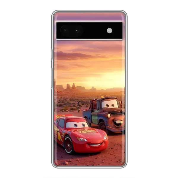 Чехол с принтом «Маквин и Метр» для Google Pixel 6a