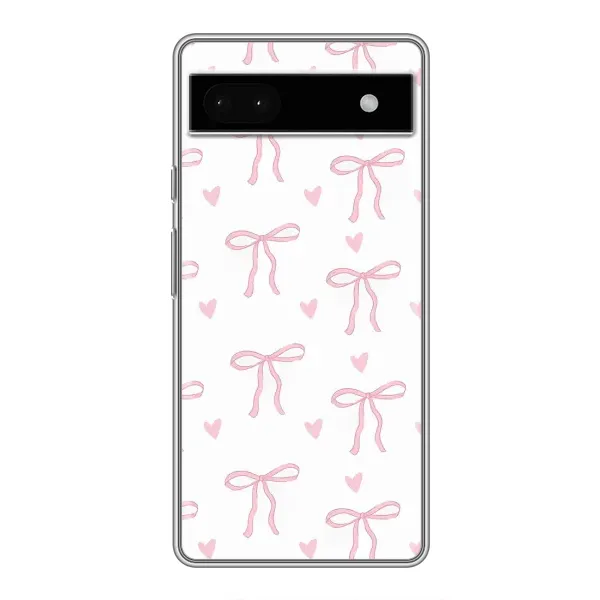Чохол з принтом «Маленькі бантики» для Google Pixel 6a Чохол з принтом «Маленькі бантики» для Google Pixel 6a