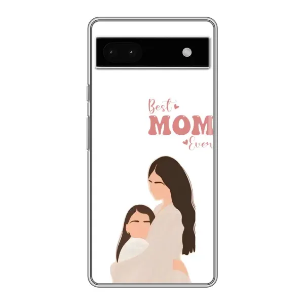 Чехол с принтом «Мама и дочка» для Google Pixel 6a