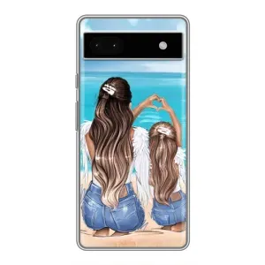 Чохол з друком для Google Pixel 6a - (Мама з дитинкою) (AlphaPrint)