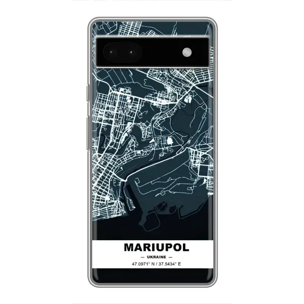 Чехол с принтом «Мариуполь» для Google Pixel 6a