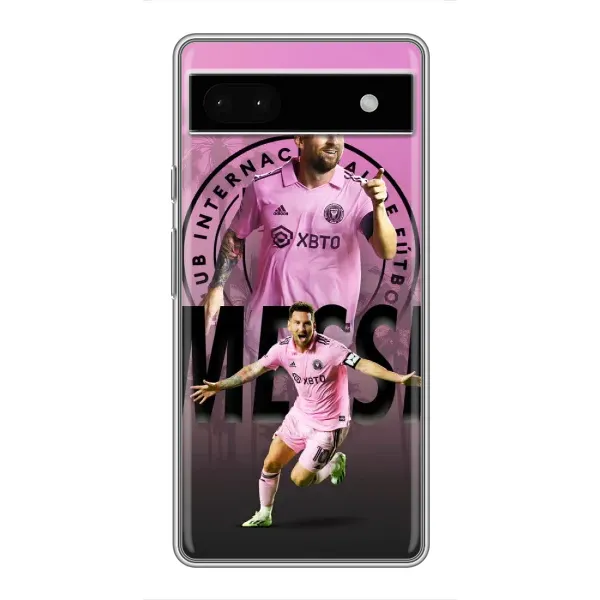 Чохол з принтом «Messi Miami» для Google Pixel 6a Чохол з принтом «Messi Miami» для Google Pixel 6a