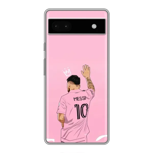 Чохол з принтом «Мессі Маямі» для Google Pixel 6a Чохол з принтом «Мессі Маямі» для Google Pixel 6a