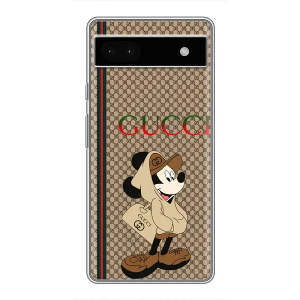 Чохол з принтом «Mickey GUCCI» для Google Pixel 6a