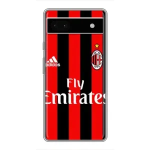 Чехлы для Google Pixel 6a (VPrint) - Футбольные клубы (Milan)