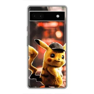 Чохол з Пікачу на Google Pixel 6a (Милий Пікачу)