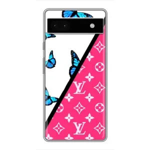 Брендновые Чехлы для Google Pixel 6a - (PREMIUMPrint) (Мода LV)
