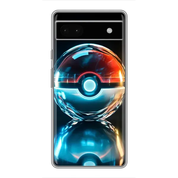 Чохол з принтом «М'яч Пікачу» для Google Pixel 6a