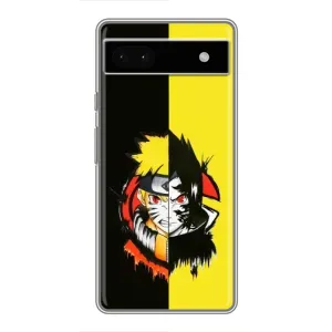 Naruto Anime Чехлы для Гугл Пиксель 6а (AlphaPrint) (Наруто-Итачи)