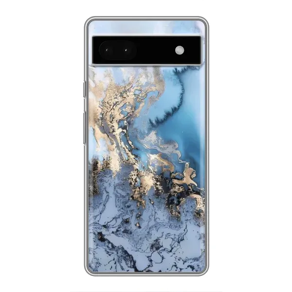 Чехол с принтом «Нежный мрамор» для Google Pixel 6a