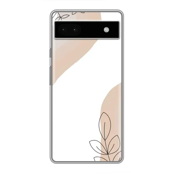 Чехол с принтом «Нюдовая веточка абстракция» для Google Pixel 6a Чехол с принтом «Нюдовая веточка абстракция» для Google Pixel 6a