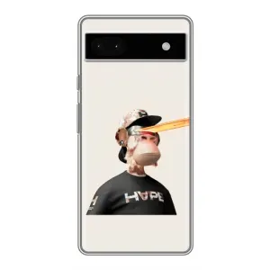 Чохли з Мавпами NFT для Google Pixel 6a (AlphaPrint) (мавпа NFT в окулярах)