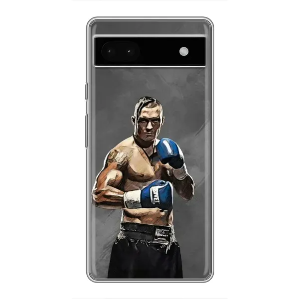 Чохол з принтом «Олександр Усик» для Google Pixel 6a Чохол з принтом «Олександр Усик» для Google Pixel 6a