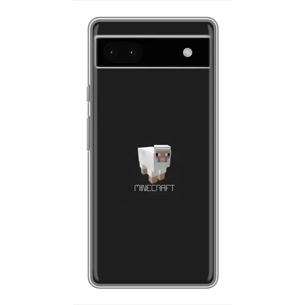 Чехол с принтом «Овечка Майнкрафт» для Google Pixel 6a Чехол с принтом «Овечка Майнкрафт» для Google Pixel 6a