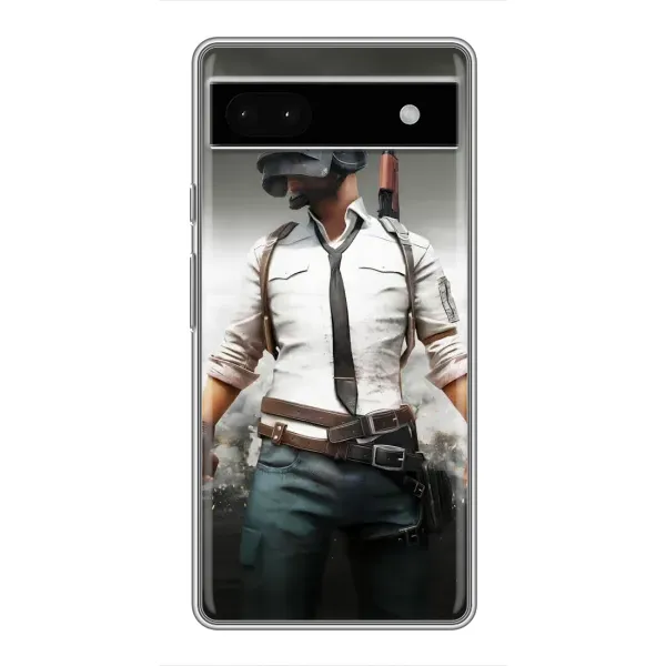 Чохол з принтом «Пабг мен» для Google Pixel 6a Чохол з принтом «Пабг мен» для Google Pixel 6a