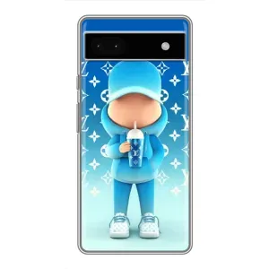 Крутые Чехлы Луи Виттон для Google Pixel 6a (AlphaPrint) (Парень LV)