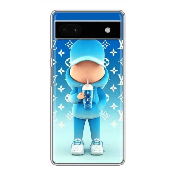 Чехол с принтом «Парень LV» для Google Pixel 6a