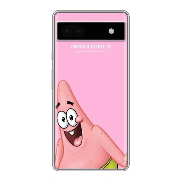 Чохол з принтом «Персонаж Патрік» для Google Pixel 6a