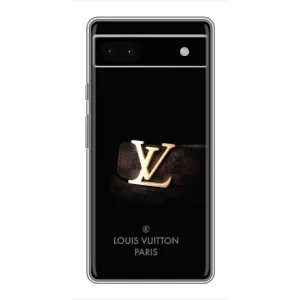 Чохли Луі Вітон для Google Pixel 6a (AlphaPrint - LOUIS VUITTON) (ремінець LV)