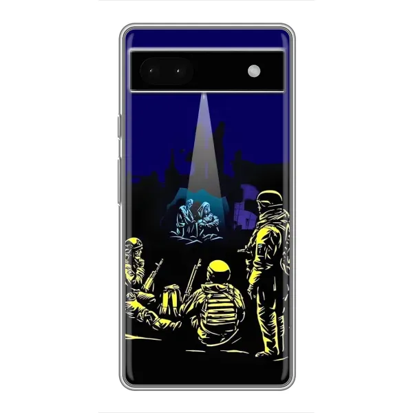 Чехол с принтом «Рождество в Украине» для Google Pixel 6a