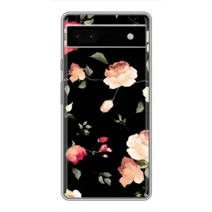 Чехлы с Цветами для Google Pixel 6a (VPrint) (Розочки)